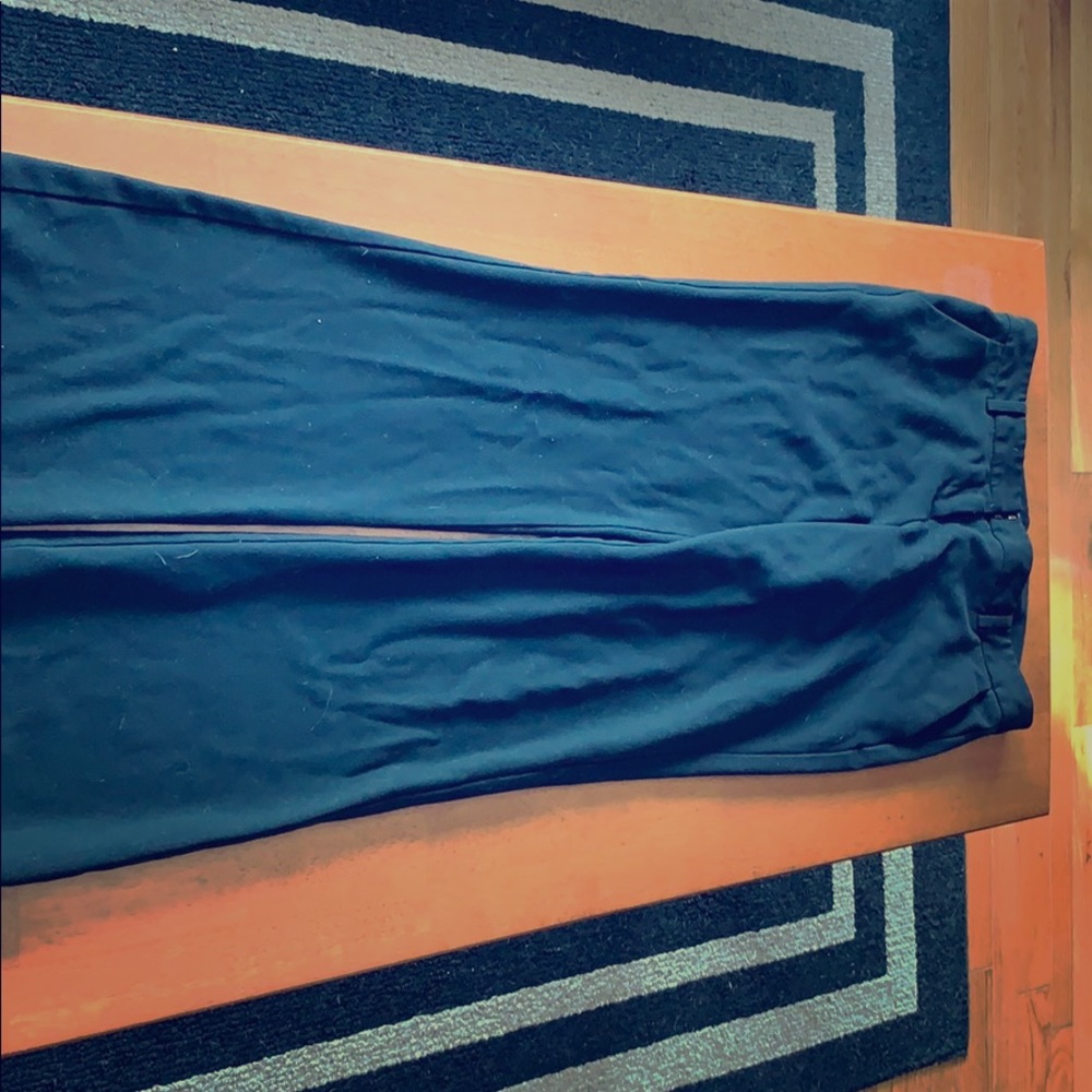 Black editor express pants